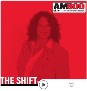 AM800 Patty Handysides talks with Andrea Orr